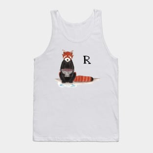 R is for Red Panda Tank Top